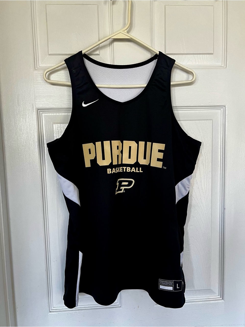 Nike Purdue Basketball Black Jersey Large 🚂🔨